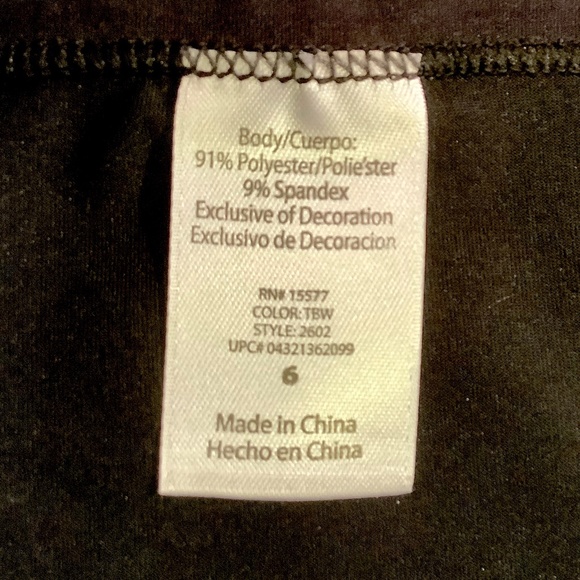 Simply Basic Panty lot of 9 black nude white NEW size 6 - Picture 3 of 6